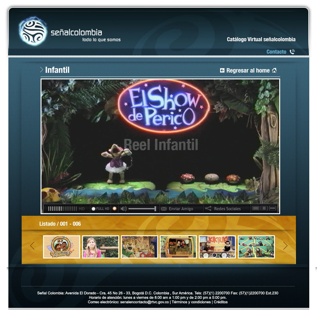 Catálogo Virtual SeñalColombia - loorlab