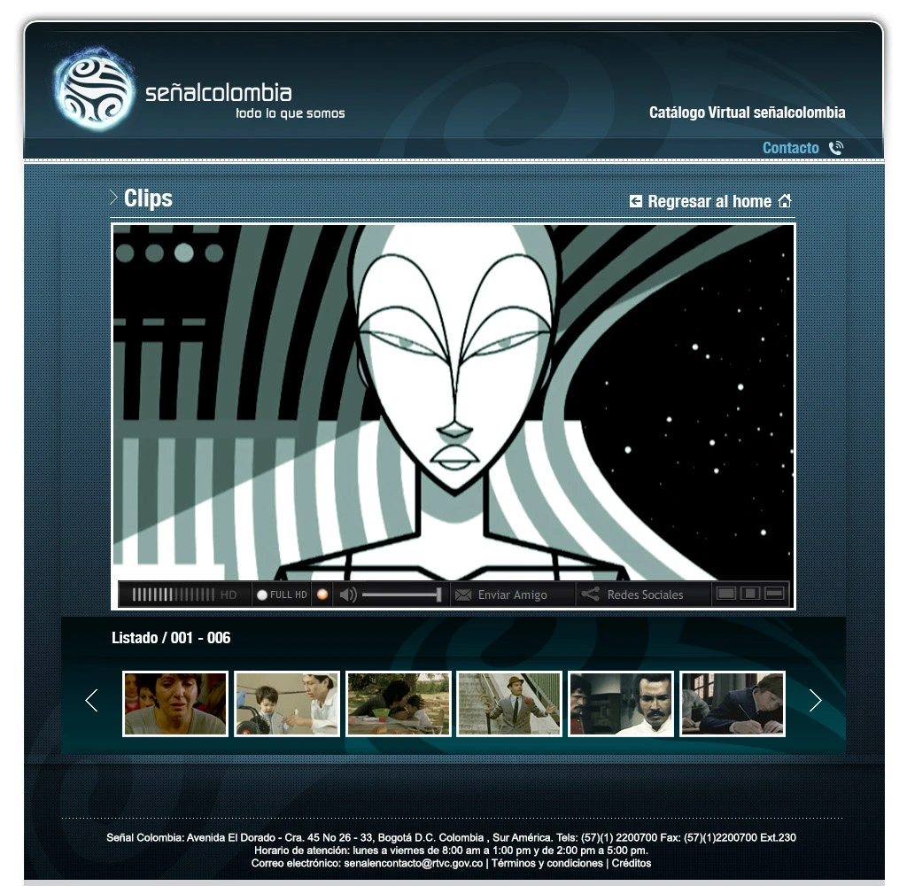 Catálogo Virtual Señal Colombia - Clips - loorlab