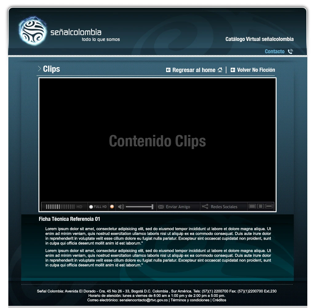 Catálogo Virtual Señal Colombia - Clips - loorlab