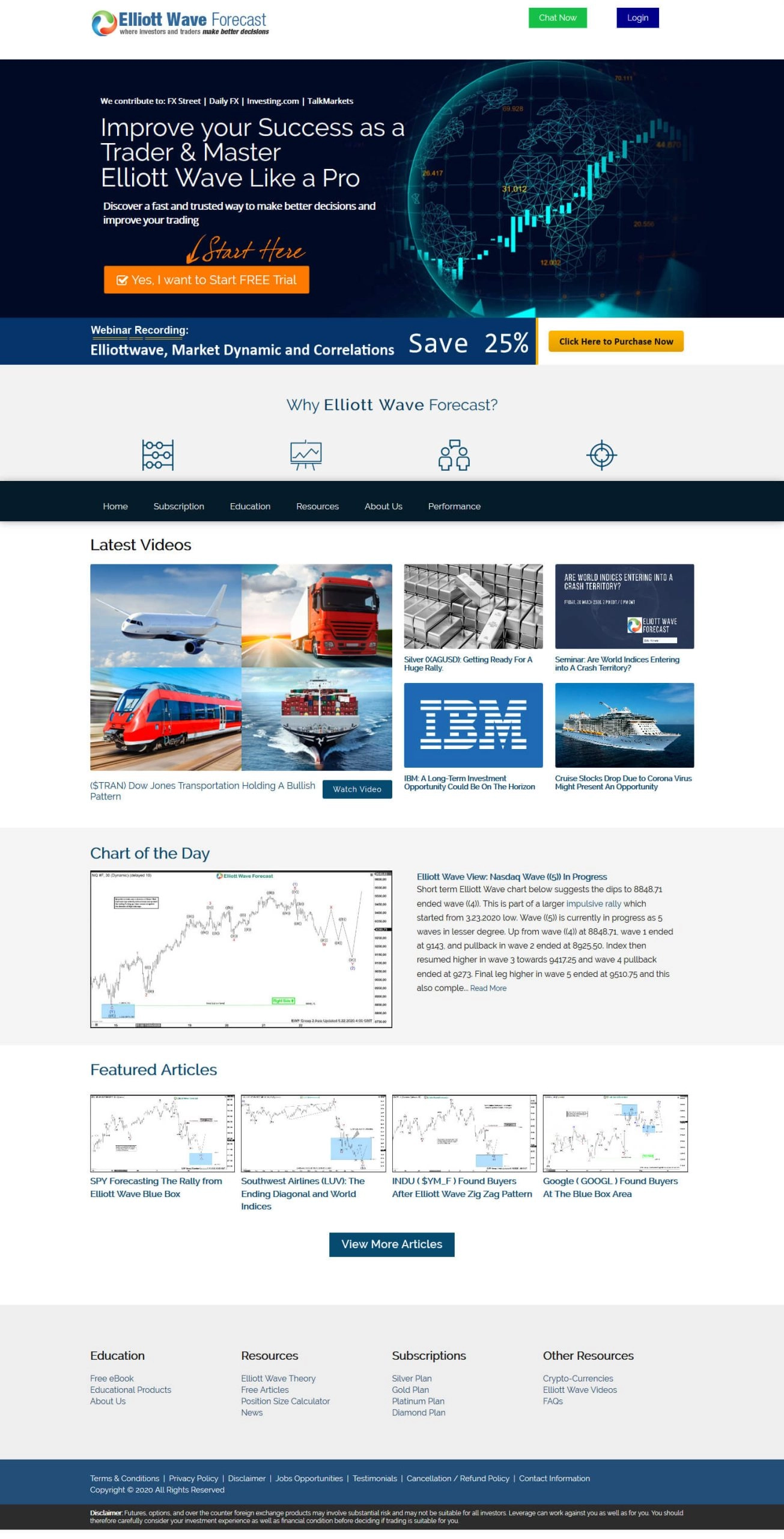 Mockup de sitio web