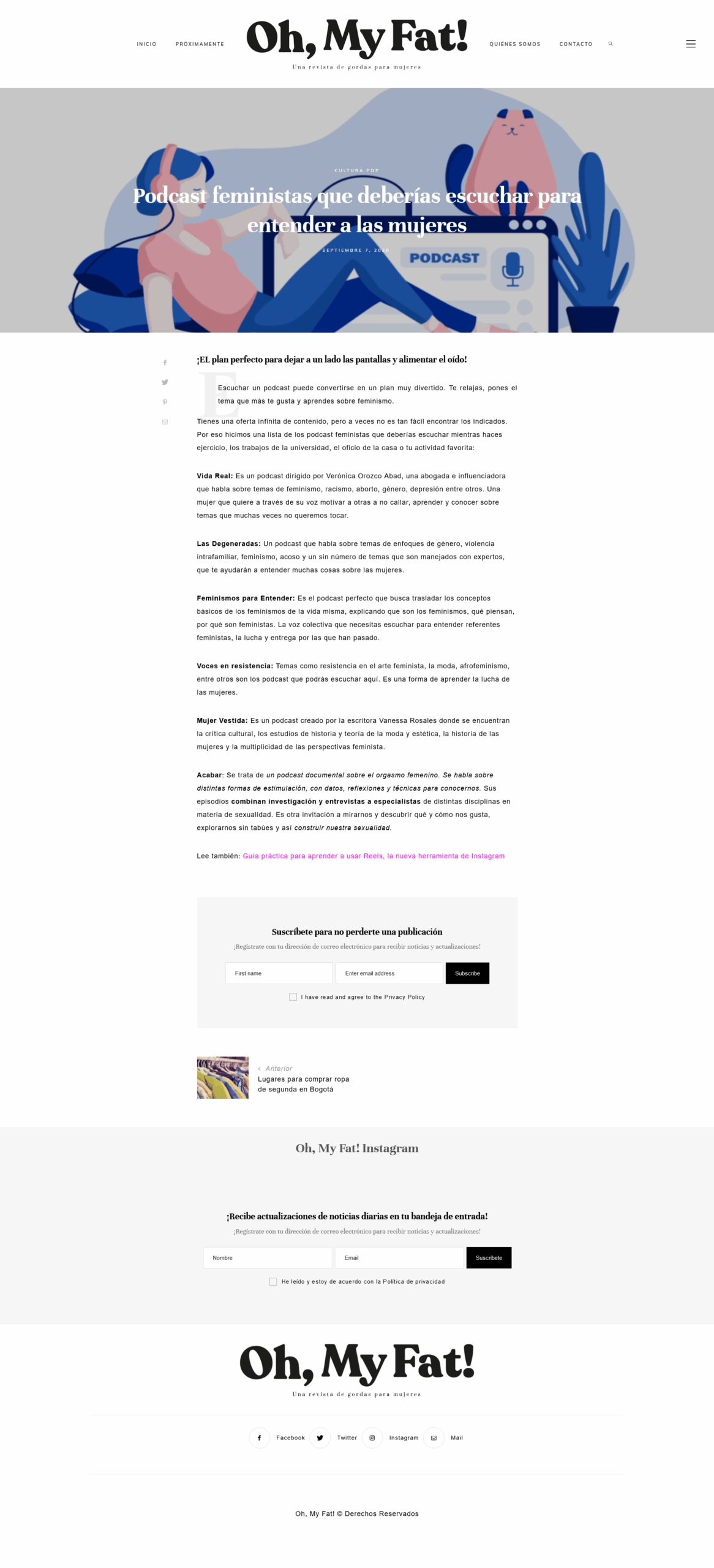 Mockup de sitio web