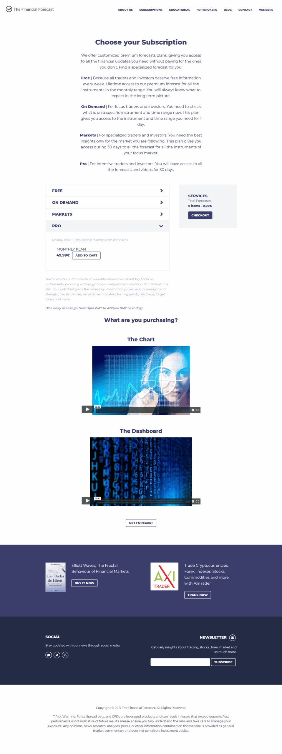 Mockup de sitio web